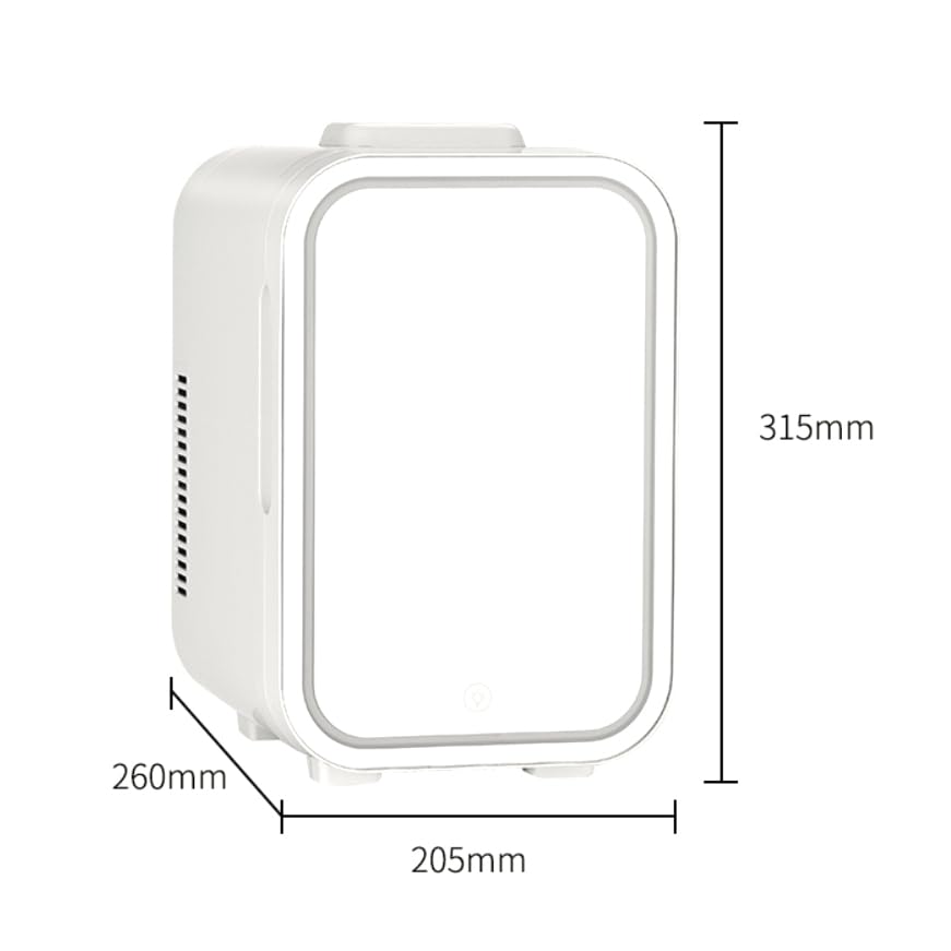 Amazon.com: Mini Fridge for Bedroom, 8 Liters Portable Small